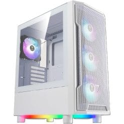 GAMDIAS Athena M6 LITE White Gaming PC Case