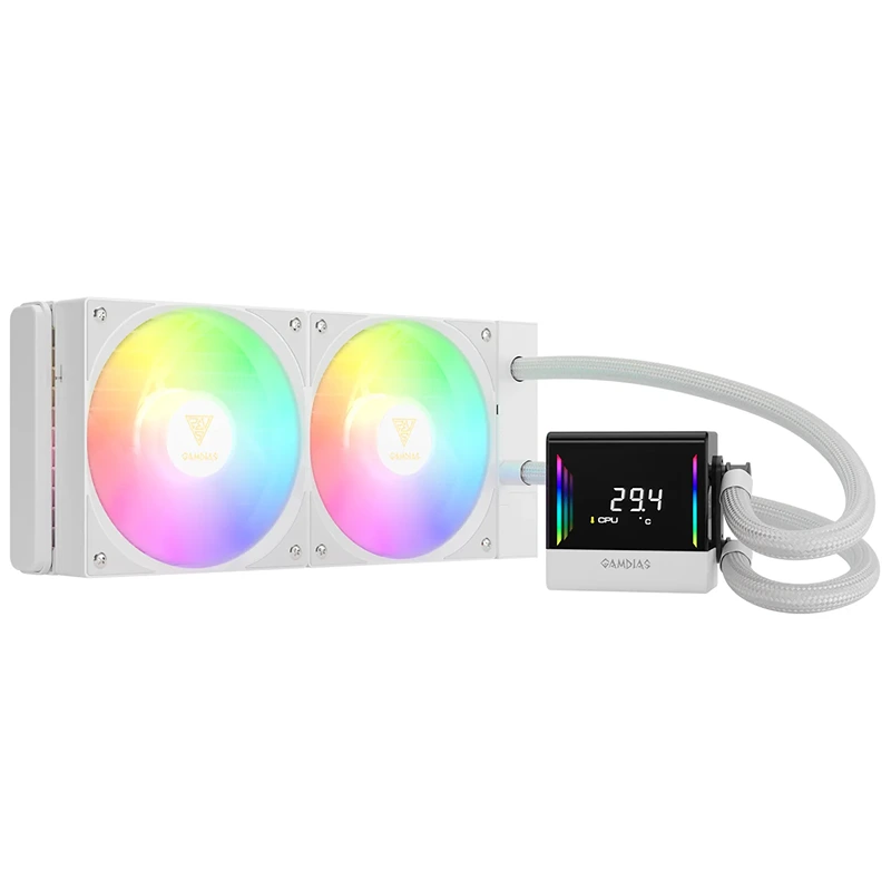 GAMDIAS CHIONE White Liquid CPU Cooler