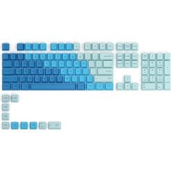Glorious GPBT Dye Sublimated Keycaps – Thick PBT Plastic, 114-Key Set for Full Size, 85%, TKL, 60% Compact, and 75% Mechanical Keyboards, US (ANSI) Layout, Caribbean Ocean | GLO-KC-GPBT-CO