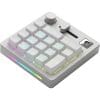 Glorious GMMK Numpad Prebuilt Dual Wireless Macro Pad – CNC Machined Aluminum Body, Vibrant Per-Key RGB Illumination, Prog Slider & Rotary Knob, 76H Wireless Battery Life, White | GLO-GMMK-NP-FOX-W