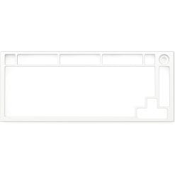 Glorious GMMK PRO 75% Alternative Top Frame – Personalize Your Pro, White | GLO-ACC-P75-TF-EW