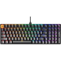 Glorious GMMK2 Pre-Built Edition Full Size Wired Keyboard – 96% Modular Mechanical, ANSI US Layout, 99 Keys, ABS Doubleshot Keycaps, Tray Mount, Black | GLO-GMMK2-96-FOX-B