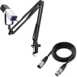 FIFINE AM8T XLR/USB Podcast Microphone Kit for PC Bahrain