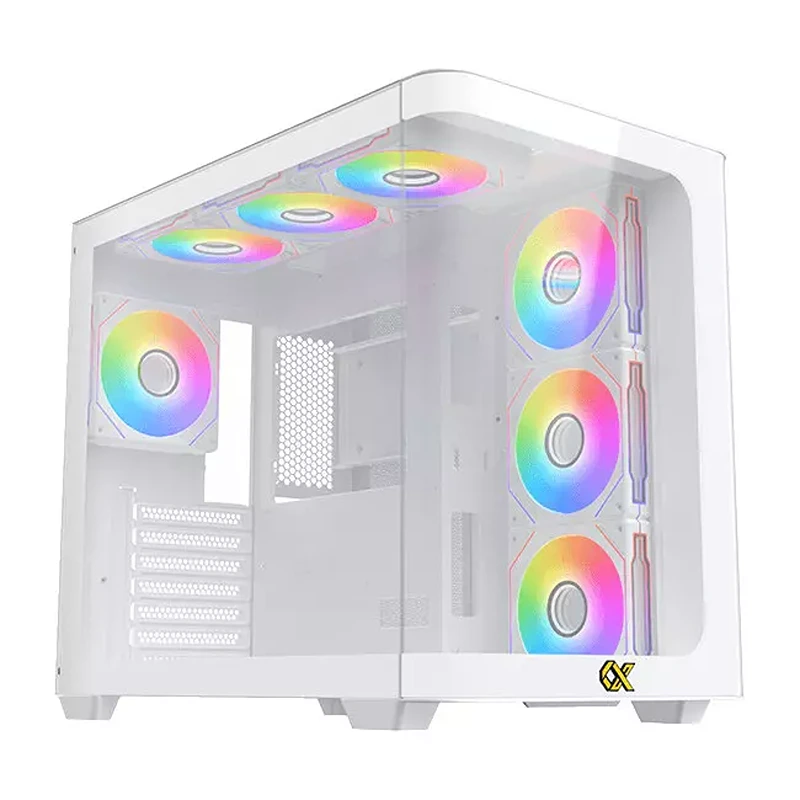 Xigmatek Pano Arctic Front Curved ARGB Gaming E-ATX Case