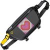 Divoom Pixel Art LED Daypack Sling Bag - Customizable Animation Screen, 4.7-inch Screen, App Control, Waterproof, Soft Rubber Grip Handle, Black | 90100058180