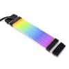 Lian Li 163 LED Extension Cable for 3x8Pin VGA, Addressable ARGB, 300mm Length, Customizable Lighting – Black