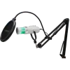 Twisted Minds USB White Microphone Bahrain | RGB Stream Mic