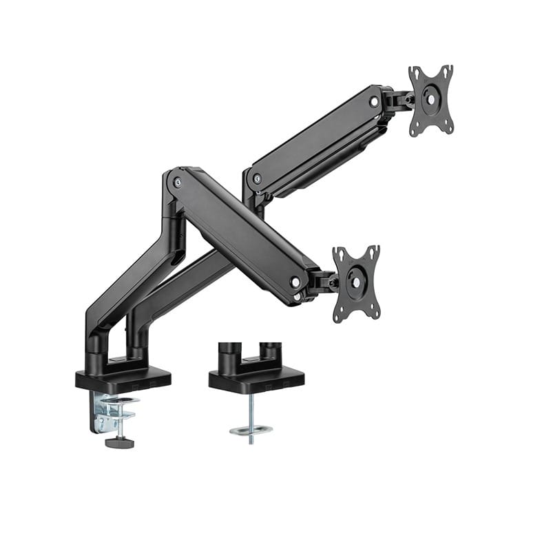 Twisted Minds Dual Monitor Heavy Duty Spring Assisted Arm with USB Port – Model TM-60-C012