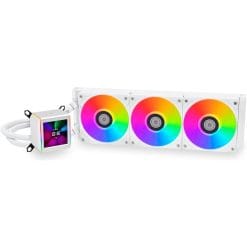 Lian Li Galahad II LCD 360 White Liquid CPU Cooler