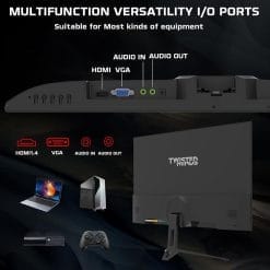 Twisted Minds 24 Inch Gaming Monitor with Full HD Resolution