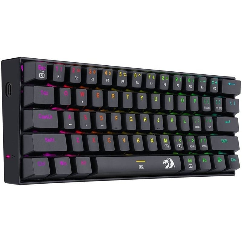 Redragon K630 RGB Backlit Mechanical Keyboard with Brown Switches