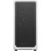 Fractal Design Focus 2 White TG Mid Tower PC Case with Mesh Front Panel