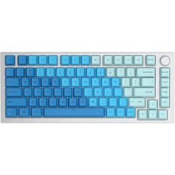 Glorious GPBT Dye Sublimated Keycaps – Thick PBT Plastic, 114-Key Set for Full Size, 85%, TKL, 60% Compact, and 75% Mechanical Keyboards, US (ANSI) Layout, Caribbean Ocean | GLO-KC-GPBT-CO