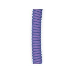 Glorious Coiled USB Type-C Keyboard Cable – Artisan Braided, Tight Springy Coils, 5-Pin Aviator Detachable Connector, Plastic Molded USB Housing, 90° Cable Orientation, 1.3M, Nebula | GLO-CBL-COIL-NEBULA