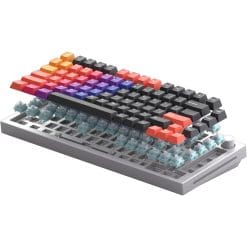 Glorious PBT Celestial Fire ANSI Mechanical Keycaps – 114 Keys, Non-Transparent Legends, PBT Plastic, Compatible with all ANSI GMMK Models | GLO-KC-GPBT-CF
