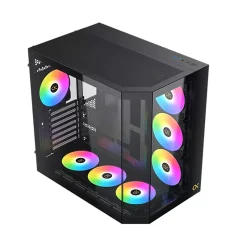 Xigmatek Cubi II Gaming Case with ARGB Fans