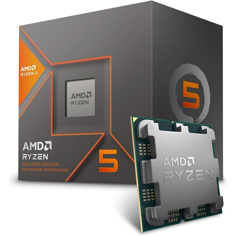 AMD Ryzen 5 8600G CPU with 6 Cores, 12 Threads for Multitasking