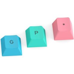 Glorious GPBT Dye Sublimated Keycaps - Thick PBT Plastic, 114 Keycap Set for 100% Full Size, 85% 80% TKL, 60% Compact, 75% Mechanical Keyboards, US (ANSI) Layout, Pastel | GLO-KC-GPBT-P
