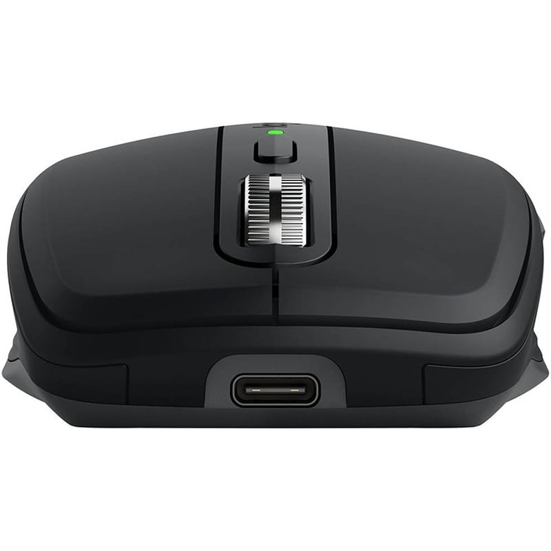 Logitech MX Anywhere 3 Wireless Mouse in Graphite with USB-C and Bluetooth connectivity