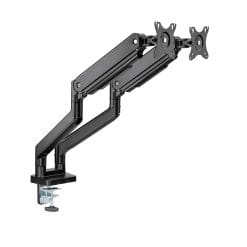 Twisted Minds Dual Monitor Heavy Duty Spring Assisted Arm with USB Port – Model TM-60-C012