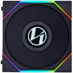 Installed Lian Li UNI FAN TL LCD 120 Black in a gaming PC case with ARGB illumination Bahrain