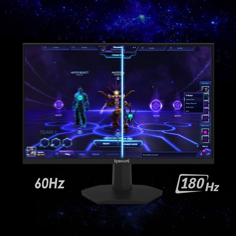 Redragon Azur GM24X5IPS Gaming Monitor 23.8 Inch FHD LED