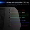 GAMDIAS ATHENA M6 LITE Gaming Case with High Airflow Design