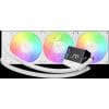 GAMDIAS Chione E4-360 White Edition Liquid Cooler with LGA1700 and AM5 Mounting Kits