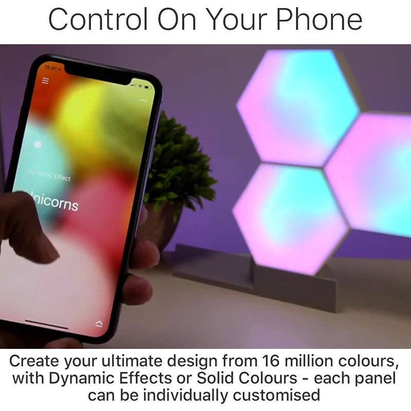 WiFi-enabled LS166A3 Cololight Panels