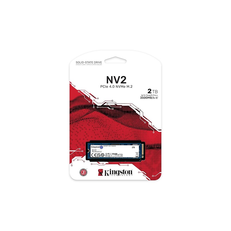 Kingston NV2 2TB SSD with PCIe 4.0 speed for gaming