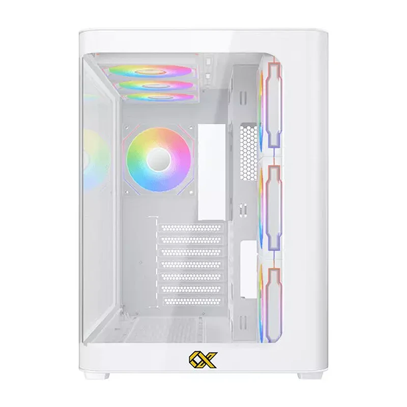 Xigmatek Pano Arctic White Case with ARGB Fans