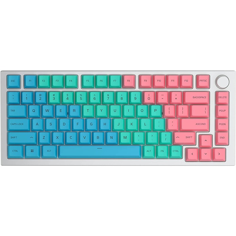 Glorious GPBT Dye Sublimated Keycaps - Thick PBT Plastic, 114 Keycap Set for 100% Full Size, 85% 80% TKL, 60% Compact, 75% Mechanical Keyboards, US (ANSI) Layout, Pastel | GLO-KC-GPBT-P - Image 3