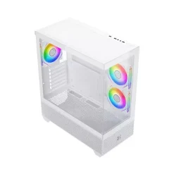 Xigmatek Alphard Arctic E-ATX Gaming Case Tempered Glass Panel