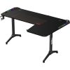 Twisted Minds Warrior L-Shaped Gaming Desk with RGB Lighting