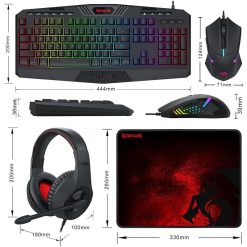 Redragon S101-BA-2 RGB keyboard mouse Bahrain
