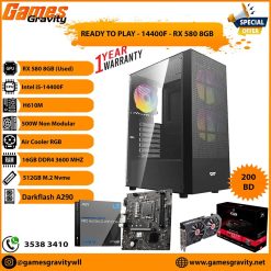 Intel i5-14400F - AMD RX 580 8GB (Dual Fan)