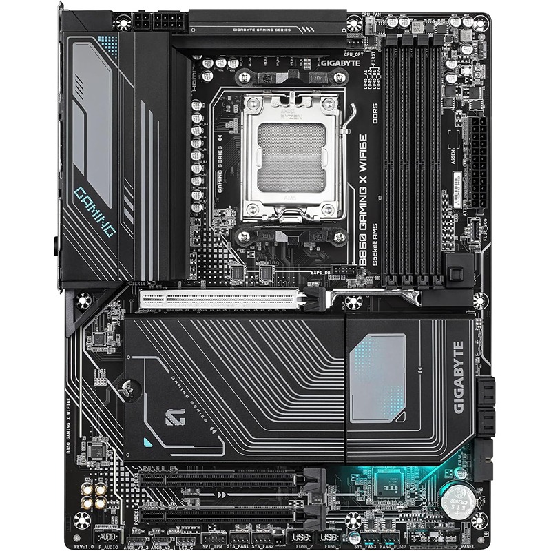 GIGABYTE B850 Gaming X WiFi 6E Motherboard – ATX, AM5 Socket, DDR5, PCIe 5.0, 3x M.2, USB-C, 2.5GbE LAN - Image 3