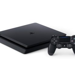 Sony PlayStation 4 Slim 500GB Console, 1 Controller, Used – Black