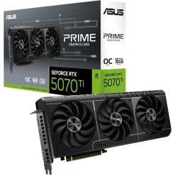 ASUS Prime GeForce RTX 5070 Ti OC Edition | 16GB GDDR7, PCIe 5.0, SFF-Ready Dual BIOS Graphics Card - Black