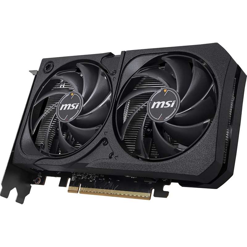 MSI Gaming GeForce RTX 5050 Shadow 2X OC | 8GB GDDR6, 128-bit, 2617 MHz Boost, HDMI 2.1b & DisplayPort 2.1a - Black - Image 2