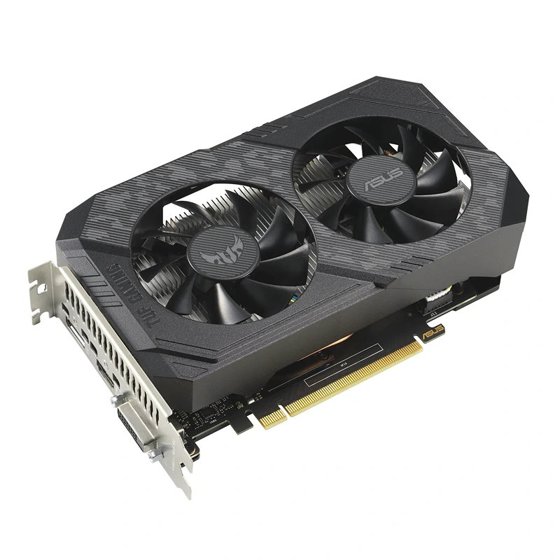 ASUS NVIDIA GeForce GTX 1650 4GB GDDR5 Gaming Graphics Card PCIe 3.0 Used - Black
