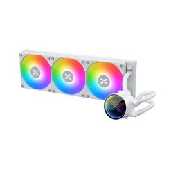 Xigmatek Fenix II 360 White – All-in-One RGB Liquid CPU Cooler, 360mm Radiator, High-Performance PWM Fans, Low-Noise Cooling for Gaming PC