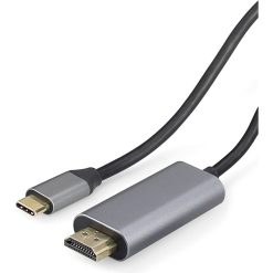 USB Type-C to HDMI Cable 4K 60Hz Ultra HD Display Cable 2 Meter Black