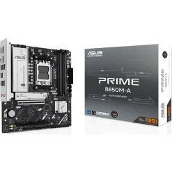 ASUS PRIME B850M-A CSM AMD B850 mATX Motherboard for Ryzen 9000 Series with DDR5 8000MHz OC, PCIe 5.0, 3x M.2 & 2.5Gb LAN