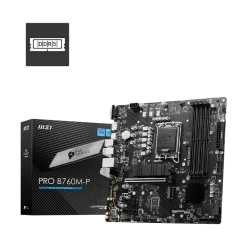 Buy MSI PRO B760M-P DDR5 mATX Motherboard for Intel 14th/13th/12th Gen CPUs in Bahrain