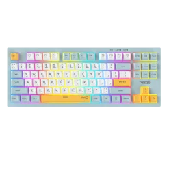 Twisted Minds Spectrum Series Wired Keyboard 80% Compact Gasket structure Membrane - (English / Arabic)
