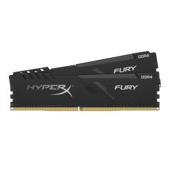 HyperX FURY 16GB (2 x 8GB) DDR4 3200 MHz CL16 | Non-RGB Low-Profile Desktop Memory Kit | 288-Pin DIMM