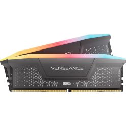 CORSAIR Vengeance RGB RS 32GB (2x16GB) DDR5 6000MHz CL38 RAM – متوافق مع AMD وIntel