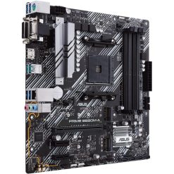 ASUS Prime B550M-A mATX AM4 Motherboard | PCIe 4.0, Dual M.2, DDR4 4600+ MT/s (OC) | AMD Ryzen 5000 Ready