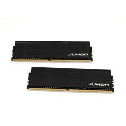 ذاكرة JUHOR DDR5 بسعة 32 جيجابايت (2x16 جيجابايت) وسرعة 6000 ميجاهرتز CL38 لأجهزة الكمبيوتر المكتبية – عدة ذاكرة ثنائية القناة عالية الأداء - أسود